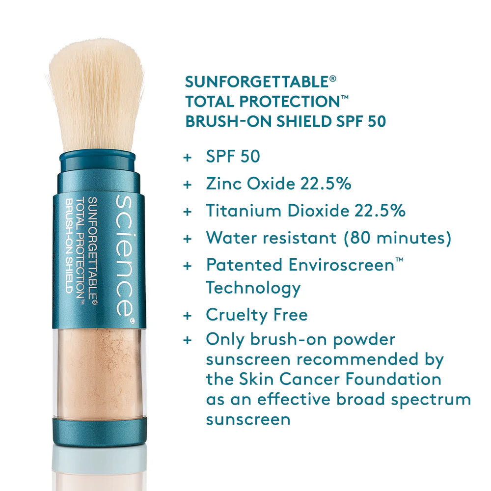 ALL-MINERAL POWDER SUNSCREEN
Sunforgettable® Total Protection® Brush-On Shield SPF 50