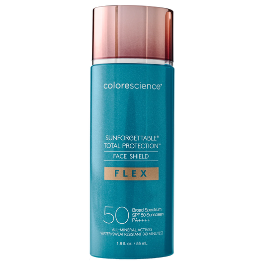 award winner
LIQUID FORMULA
Sunforgettable® Total Protection® Face Shield Flex SPF 50